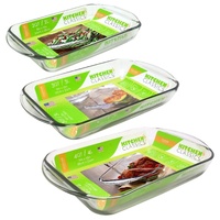KITCHEN CLASSICS GLASS BAKING DISH - 2L, 3L or 4L