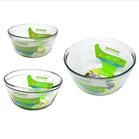 KITCHEN CLASSICS GLASS MIXING BOWL - 3 SIZES