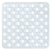 SUPERTEX CLEAR PVC SHOWER MAT - 50cm x 51cm