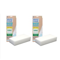WHITE MAGIC ECO ERASER SPONGE KING - 2 PACKS