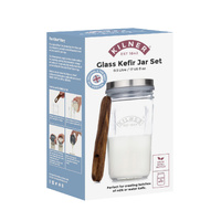 KILNER GLASS KEFIR SET 500ml