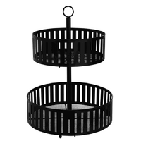 CLASSICA HUDSON 2 TIER FRUIT BASKET - 30 x 38.5cm