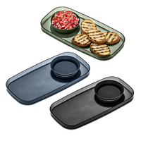 MADESMART APPETISER TRAY WITH BOWL 36 x 17cm
