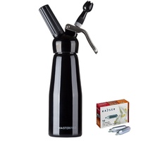 MASTERPRO CREAM WHIPPER 500ML + 10 CHARGERS
