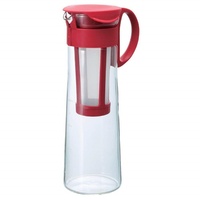 HARIO 1 Litre RED MIZUDASHI COLD BREW COFFEE POT