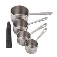 MASTERPRO PROFESSIONAL MEASURING CUPS WITH LEVELLER 5PCS SET