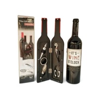 MEN'S REPUBLIC WINE TOOL GIFT SET - 5 PCS IN BOTTLE