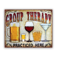 MEN'S REPUBLIC RETRO BAR SIGN - GROUP THERAPY