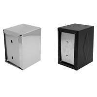 TRENTON NAPKIN DISPENSER BLACK or CHROME