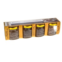 KILNER SET OF 4 MINI JARS WITH LIDS