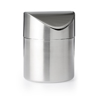 CHEF INOX 18/8 STAINLESS STEEL MINI TABLE TOP WASTE BIN