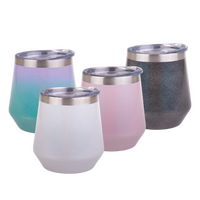 OASIS LUSTRE STAINLESS STEEL DOUBLE WALL INSULATED ALFRESCO TUMBLER 350ml