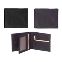 PIERRE CARDIN BI-FOLD RFID PROTECTED WALLET - ITALIAN LEATHER - BLACK OR BROWN