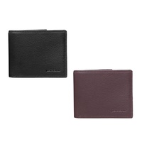 PIERRE CARDIN MENS ITALIAN LEATHER WALLET - 12 x 9.5cm