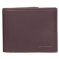 PIERRE CARDIN MENS ITALIAN LEATHER WALLET 12 x 9.5cm - BROWN