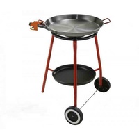 GARCIMA ANDREU PAELLA GAS BURNER SET WITH WHEELS - 46cm