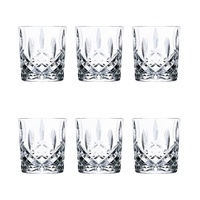 RCR OPERA OLD FASHIONED TUMBLER GLASSES 210ml - SET OF 6