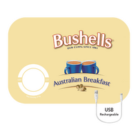 ROJO BUSHELLS RECHARGEABLE DIGITAL KITCHEN SCALE 10KG - YELLOW