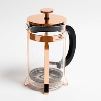 COFFEE CULTURE COFFEE PLUNGER ROSE GOLD