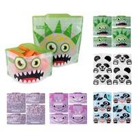RUSSBE REUSABLE SNACK AND SANDWICH BAGS - SET 4