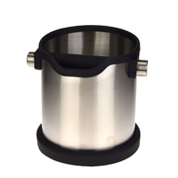 RHINOWARES STAINLESS STEEL COFFEE KNOCK BOX