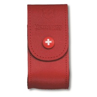 VICTORINOX RED LEATHER BELT POUCH