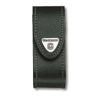 VICTORINOX BLACK LEATHER BELT POUCH
