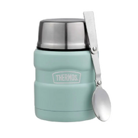 THERMOS 470ml FOOD JAR WITH SPOON - POWDER BLUE