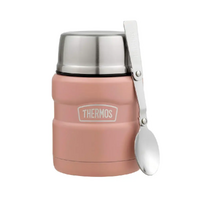 THERMOS 470ml FOOD JAR WITH SPOON - PINK
