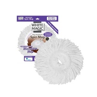 WHITE MAGIC MICROFIBRE MOP HEAD