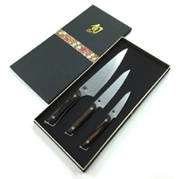 SHUN KANSO CHEFS 3 PIECE KNIFE SET - GIFT BOXED