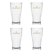 POLYSAFE CONICAL HEADMASTER SCHOONER GLASS 425ml - SET of 4