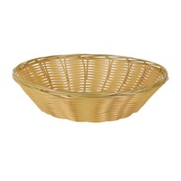 CHEF INOX POLYPROPYLENE ROUND BREAD BASKET 23cm