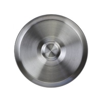 TOMKIN STAINLESS STEEL OYSTER PLATE - 250mm