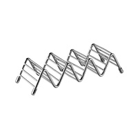MODA REVERSIBLE WIRE TACO STAND - Holds 3 or 4 Tacos