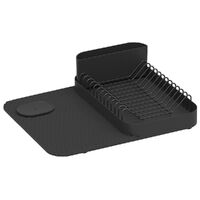 VIGAR VINTAGE METAL DISH & CUTLERY DRAINER - BLACK