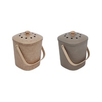 WHITE MAGIC ECO BASICS 4L COMPOST BIN + 25 FREE COMPOSTABLE BIN LINERS