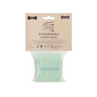 WHITE MAGIC ECO BASICS BIODEGRADABLE CORN STARCH DOGGY BAGS - PACK 30