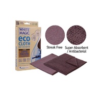 WHITE MAGIC ECO CLOTH COFFEE MACHINE 2 PACK 32 x 32cm