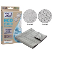 WHITE MAGIC ECO CLOTH STAINLESS STEEL 32 x 32cm