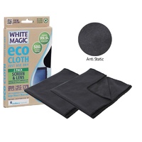 WHITE MAGIC ECO CLOTH SCREEN AND LENS CLOTH PK 2