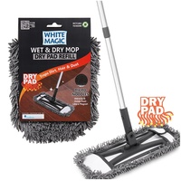 WHITE MAGIC WET AND DRY MOP - DRY PAD REFILL