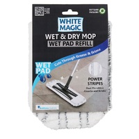 WHITE MAGIC WET AND DRY MOP - WET PAD REFILL