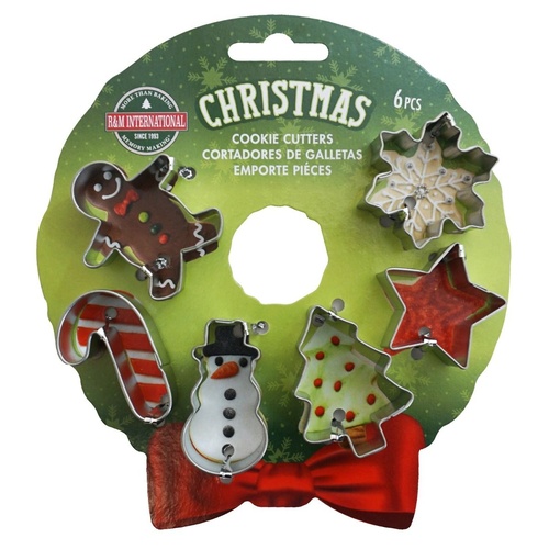 Buy 6 Piece Christmas Cookie Cutter Set Online - PurpleSpoilz Australia